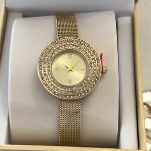 NWT Charter Club Gold-Tone Watch